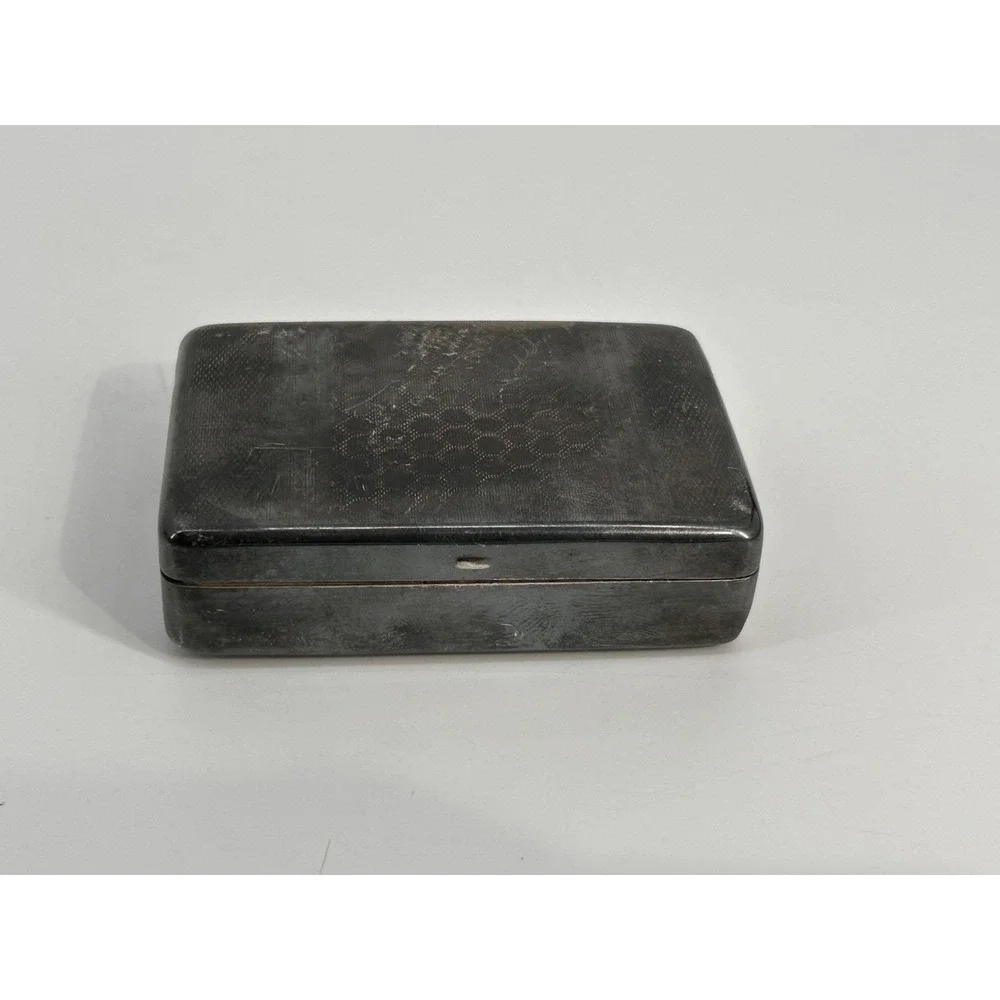 Vintage Silver Alpaca Cigarette Case